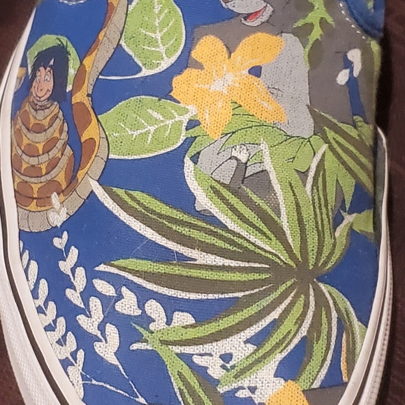 Vans Slip-on Jungle Book Men 9.5 Women 11 - Picture 7 of 8